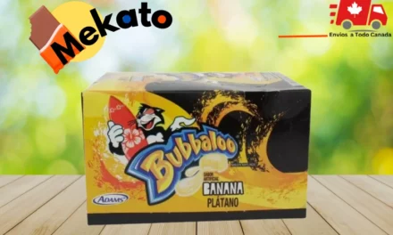 Bubbaloo Banana Caja en Calgary: ¡El chicle tropical que necesitas!